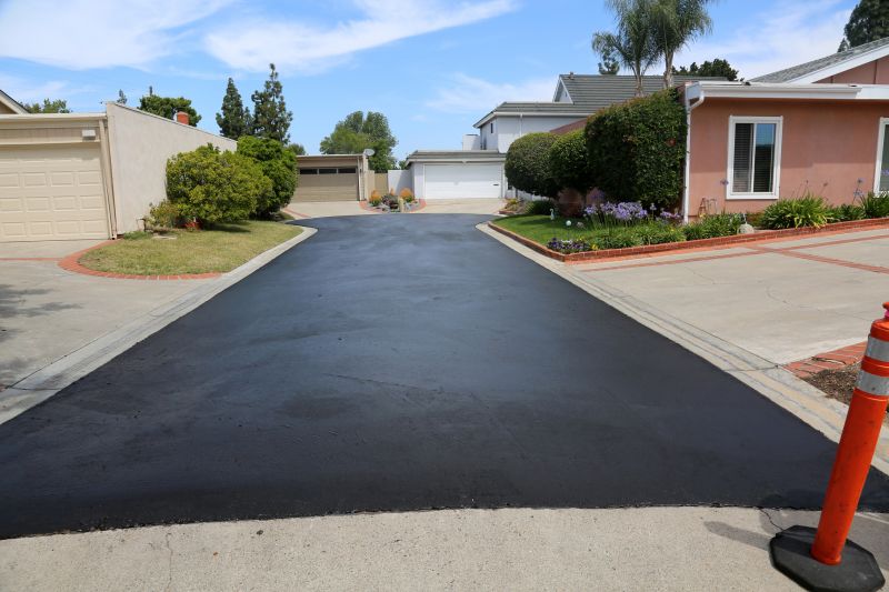 Newly Paved Driveway
