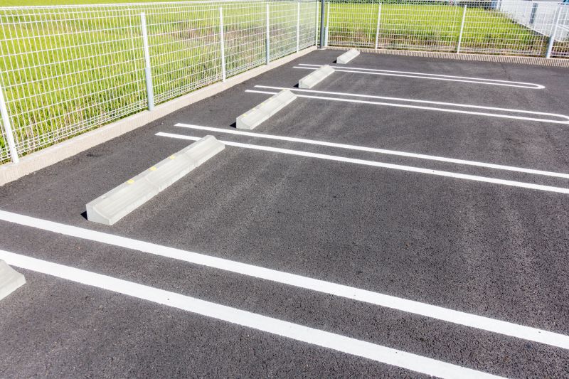 Paved Parking Area