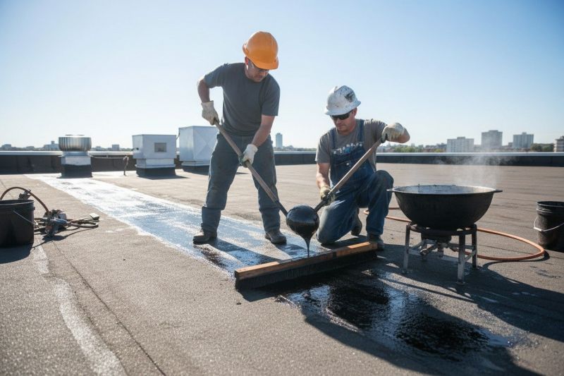 Local Tar pros at work
